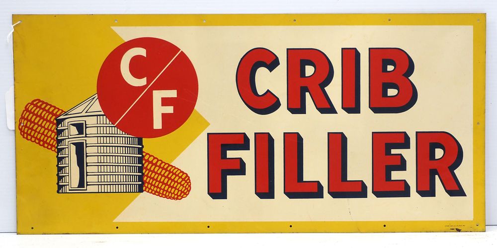 Lot 854: Crib Filler sign