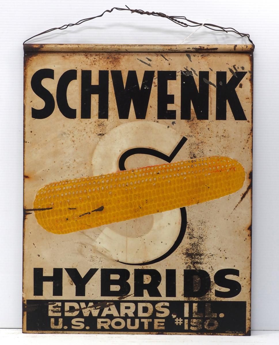 Lot 967: Schwenk Hybrids dealer sign