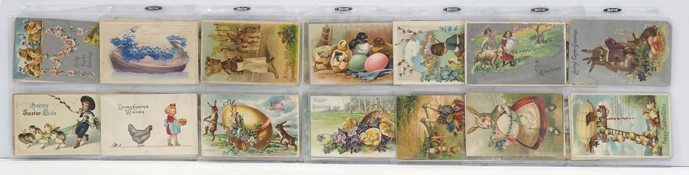 Lot 1384: (48) Early Easter postcards
