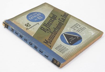 R. Herschel Mfg. Co. 1937-1938 Catalog. R. Herschel Mfg. Co. Catalog No.83 from 1937-1938 for 