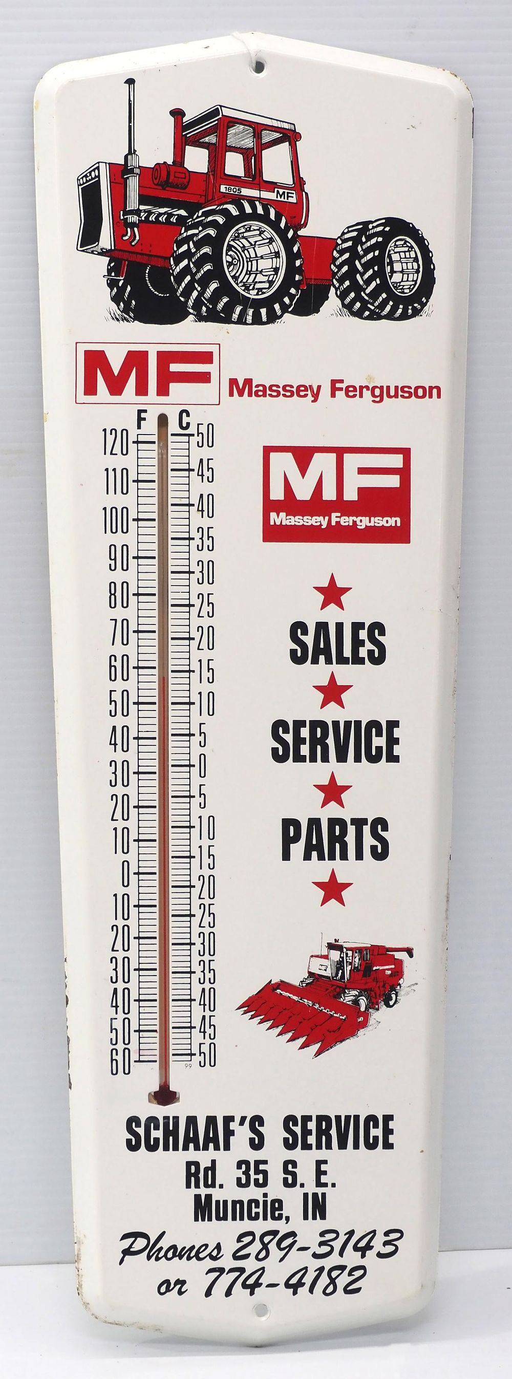 Lot 52: Massey Ferguson thermometer
