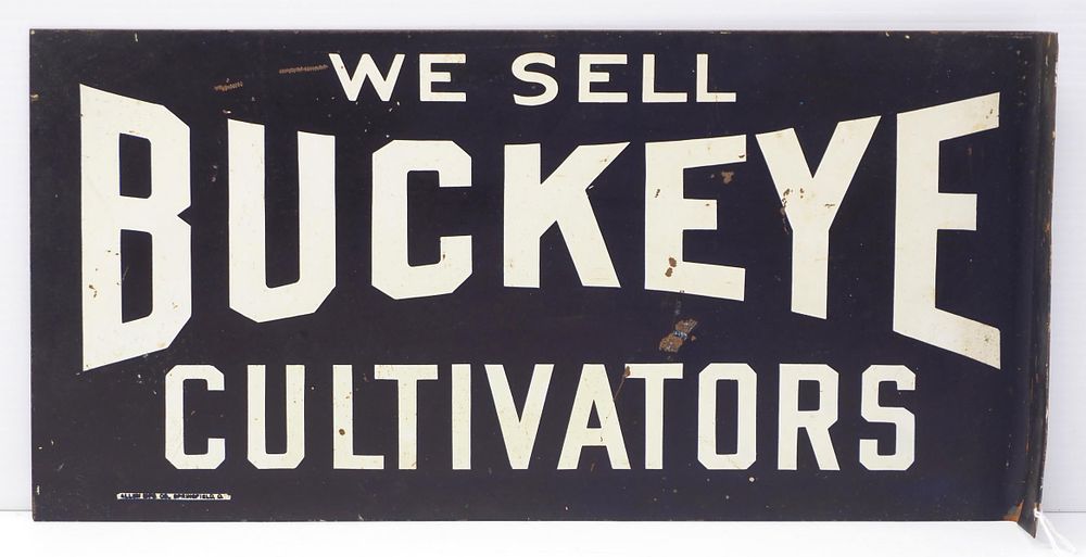 Lot 158: We Sell Buckeye Cultivators sign