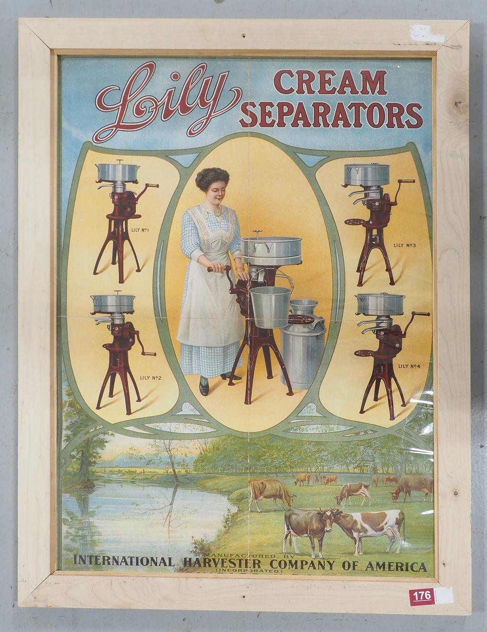 Lot 176: Lily Cream Separators lithograph