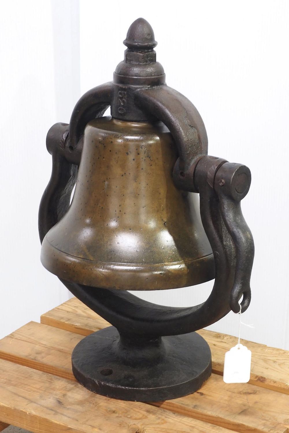 Lot 210: Bronze railroad locomotive bell