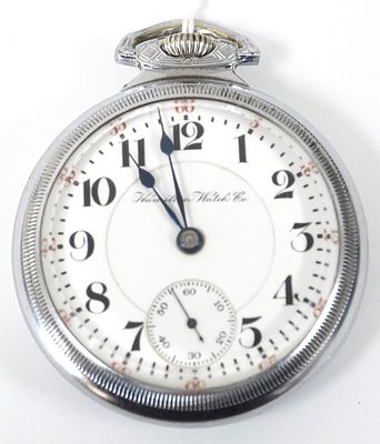 Hamilton 21J pocket watch, serial #512641 - Very Good, works