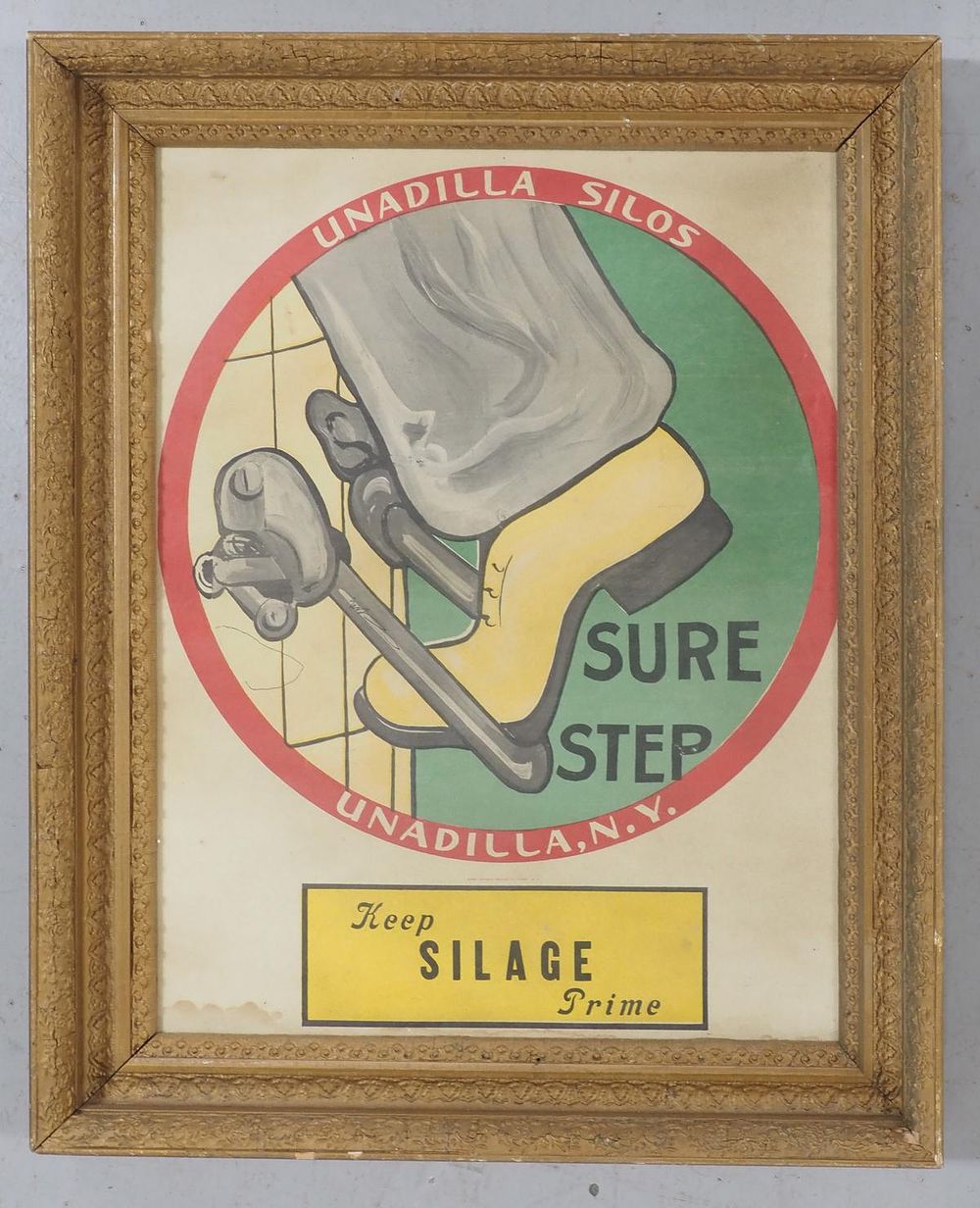 Lot 643: Unadilla Silos Sure Step advertisement