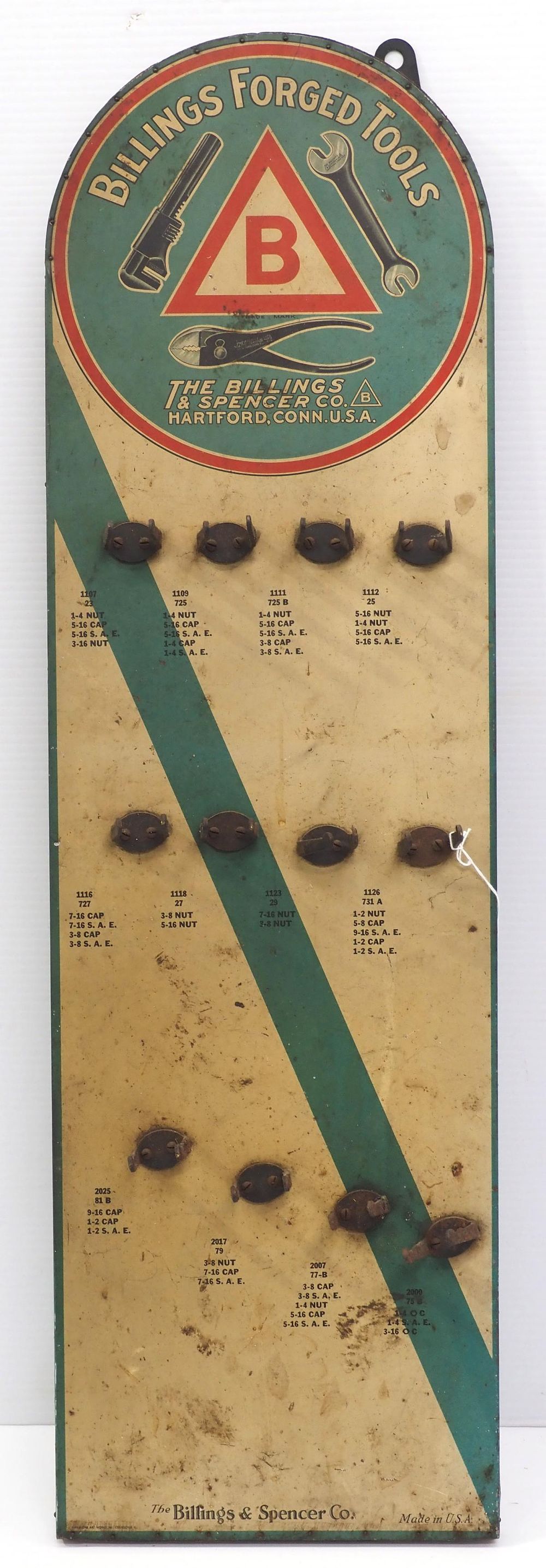 Lot 776: Billings Forged Tools product display