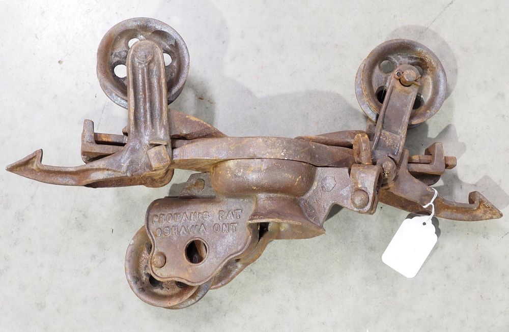 Lot 795: Provans Patent hay carrier