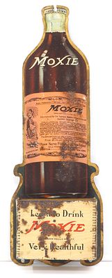 Moxie drink tin match safe