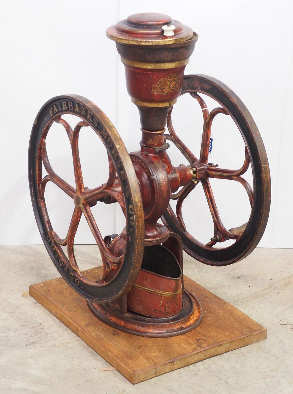 Lot 1189: Fairbanks Morse cast iron coffee grinder