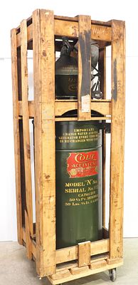 Colt Acetylene Gas Generator. NOS Colt Acetylene Gas Generator Model N No.50 in original crate 