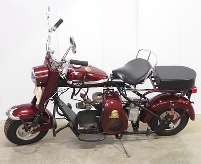 1960 Cushman Eagle with title - Restored with wear from use * * Not eligible for in-house 