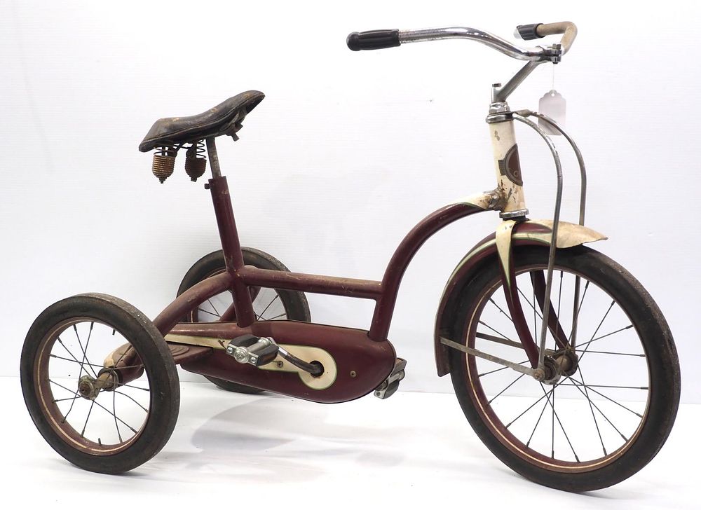 Lot 1353: Olson child's tricycle with original paint