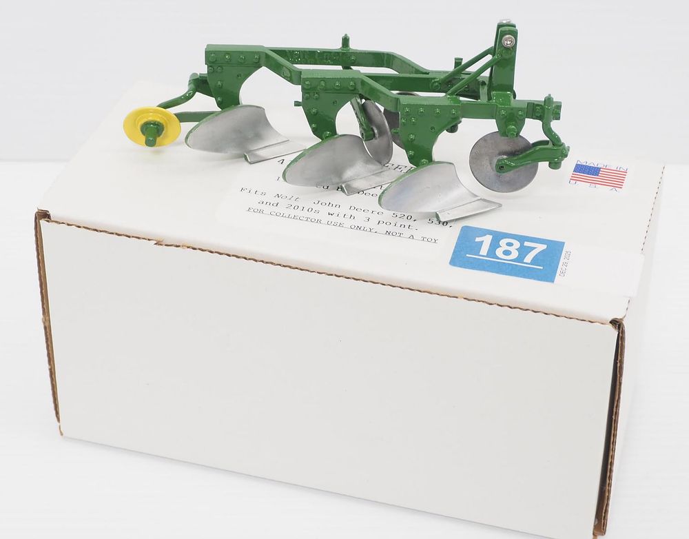 Lot 187: Nolt Custom John Deere 416 3-Bottom Plow