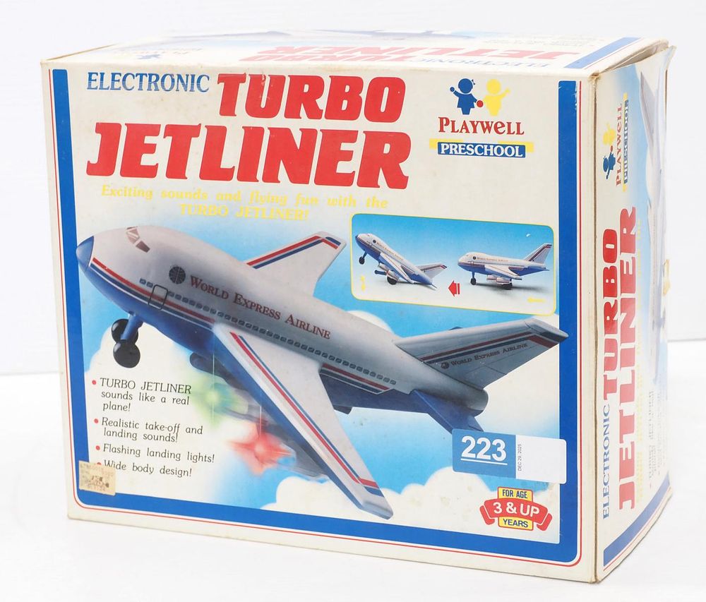 Lot 223: Electronic Turbo Jetliner for World Express Airline