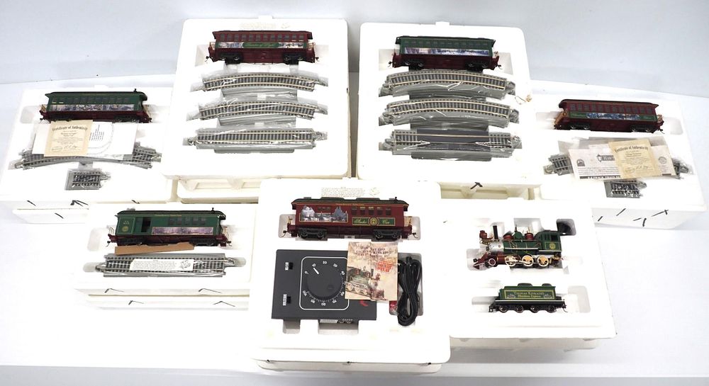 Lot 239: Thomas Kinkades Christmas Express train