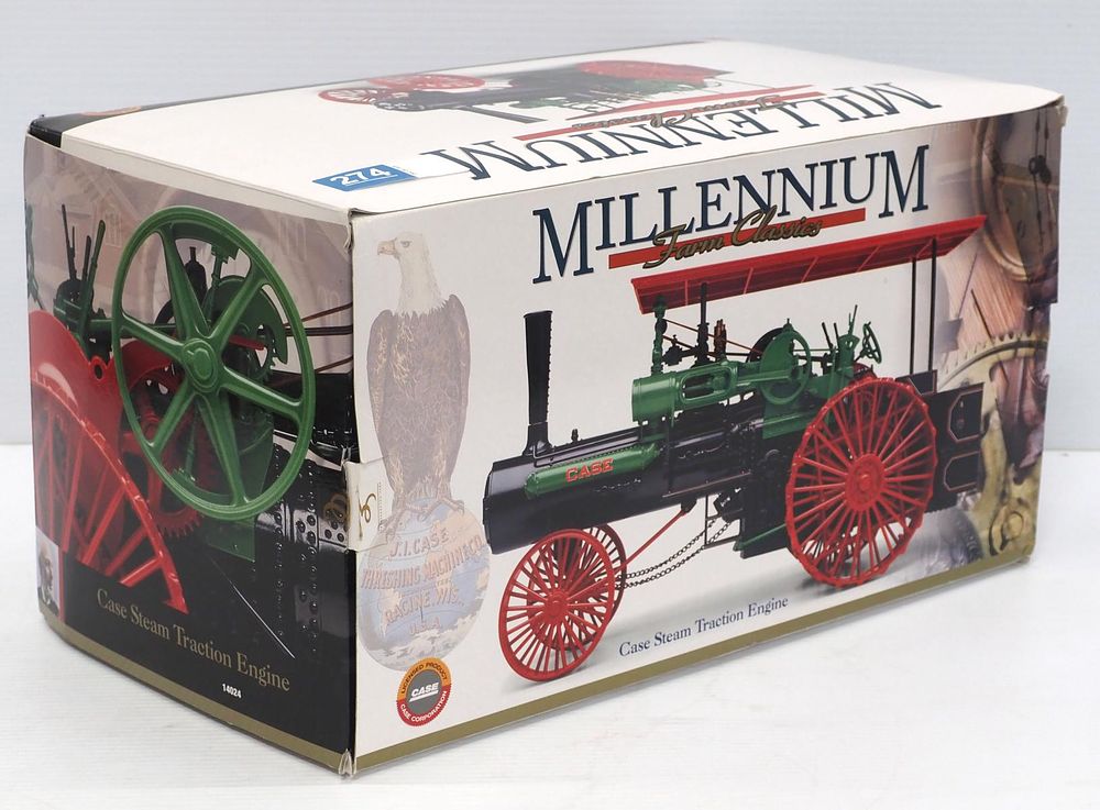 Lot 274: Ertl Case Steam Traction Engine