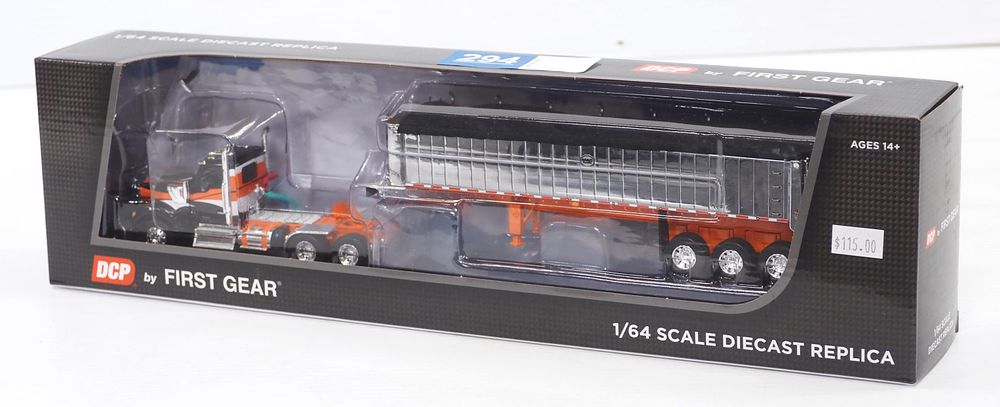 Lot 294: DCP Kenworth W990 with MAC Coal End Dump Tri-Axle Trailer