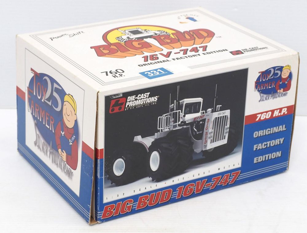 Lot 331: Toy Farmer Big Bud 16V-747, 760 HP