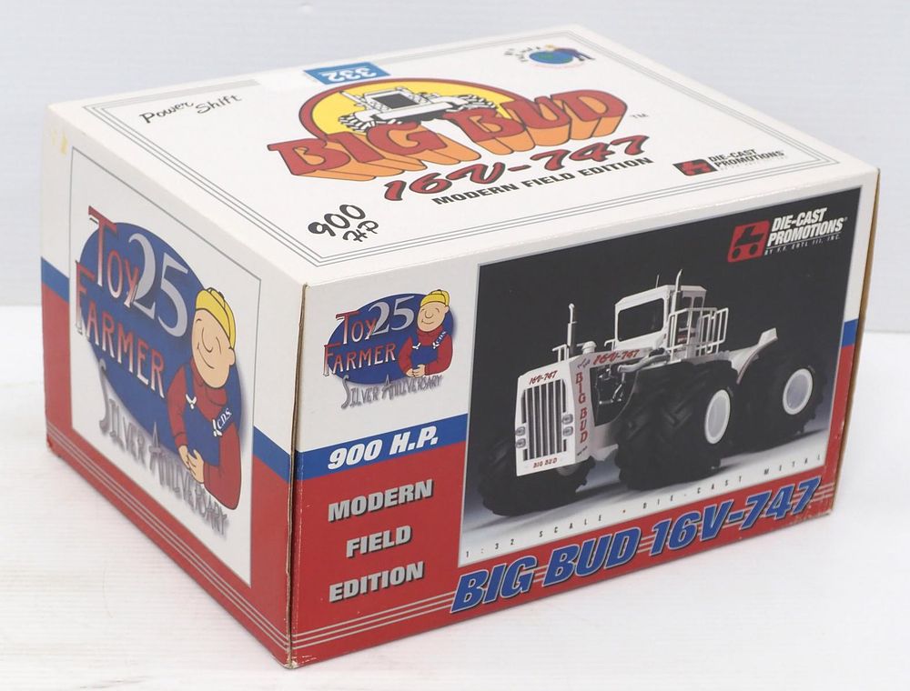 Lot 332: Toy Farmer Big Bud 16V-747, 900 HP