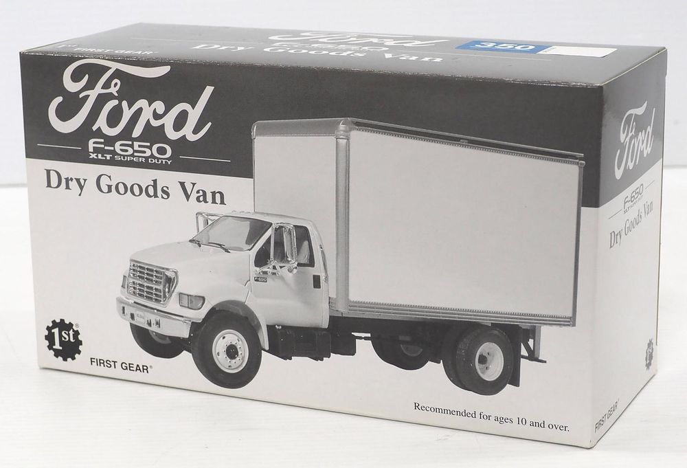 Lot 350: First Gear Ford F-650 XLT Super Duty Dry Goods Van