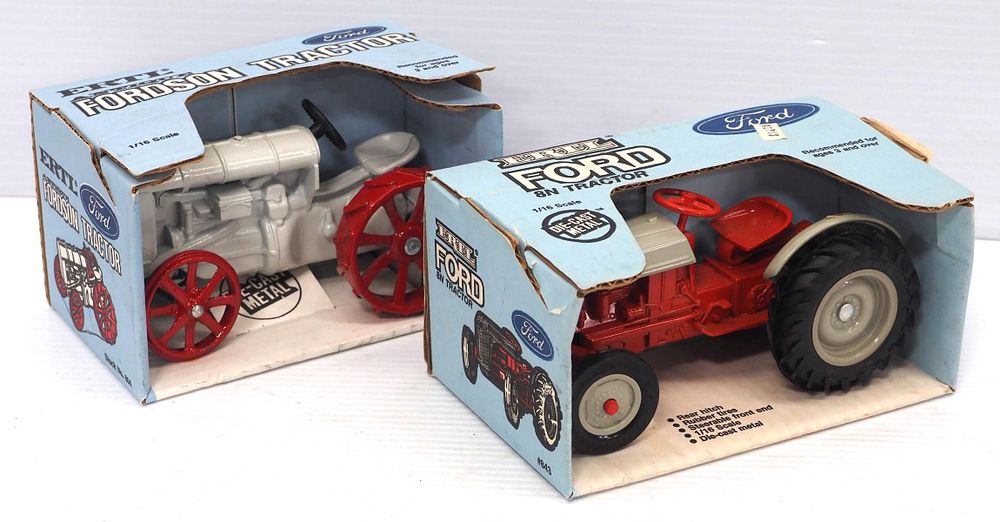 Lot 381: Ertl Ford 8N & Fordson tractor