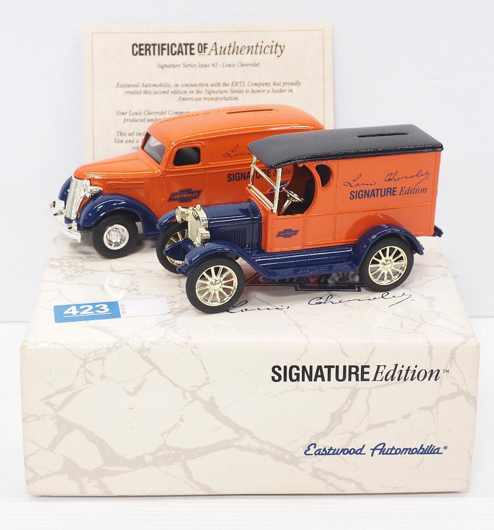 Lot 423: (2) Chevrolet vehicles by Eastwood Automobilia