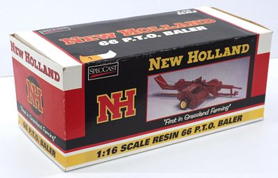 SpecCast New Holland 66 PTO Baler. 1/16 scale SpecCast New Holland 66 PTO Baler - NIB Condition NIB