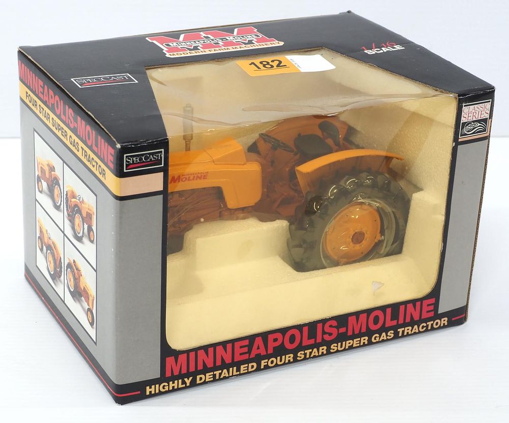 Lot 182: SpecCast Minneapolis Moline Four Star Super
