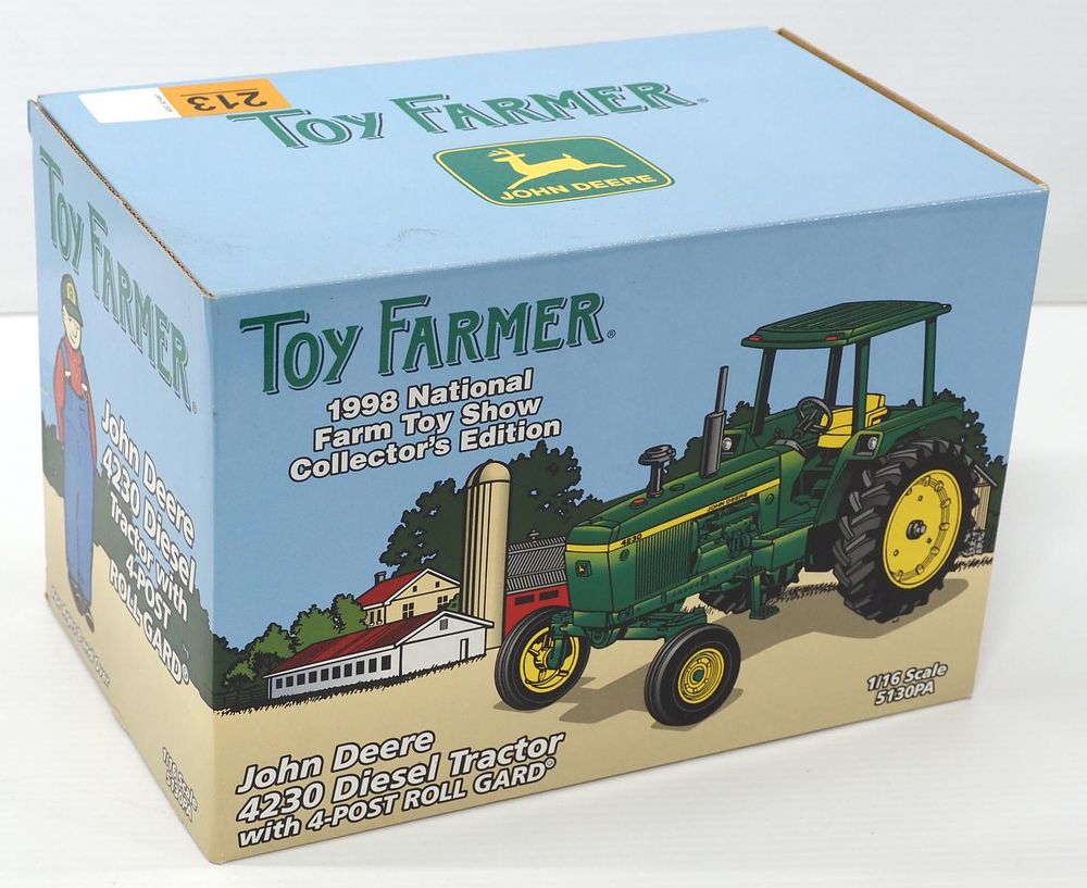 Lot 213: Ertl Toy Farmer John Deere 4230 Diesel