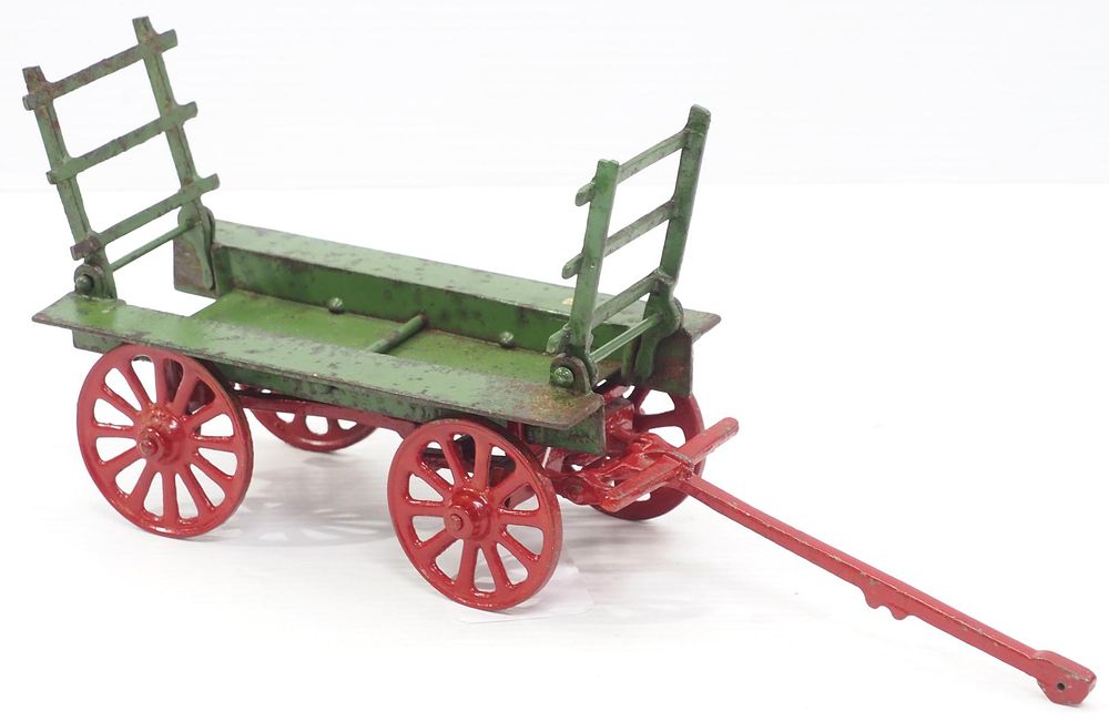 Lot 154: Vindex cast iron Hay Rack Wagon