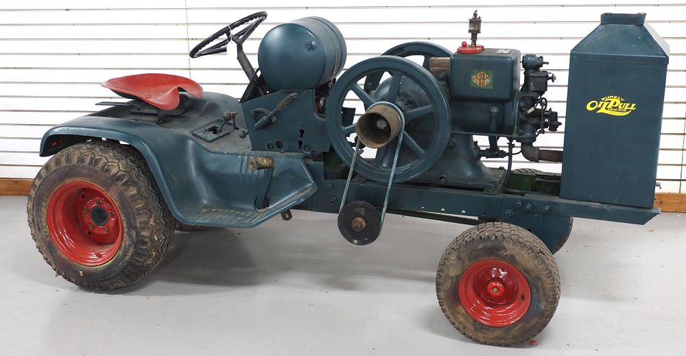 Lot 290A: Custom made Rumely oil pull