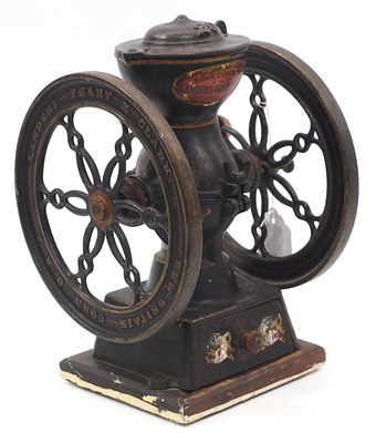 Landers, Frary & Clark #20 Crown coffee grinder. Landers, Frary &amp; Clark #20 Crown cast iron 