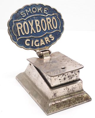 Smoke Roxboro Cigars cigar cutter. 7"x8"x5" Smoke Roxboro Cigars cigar cutter