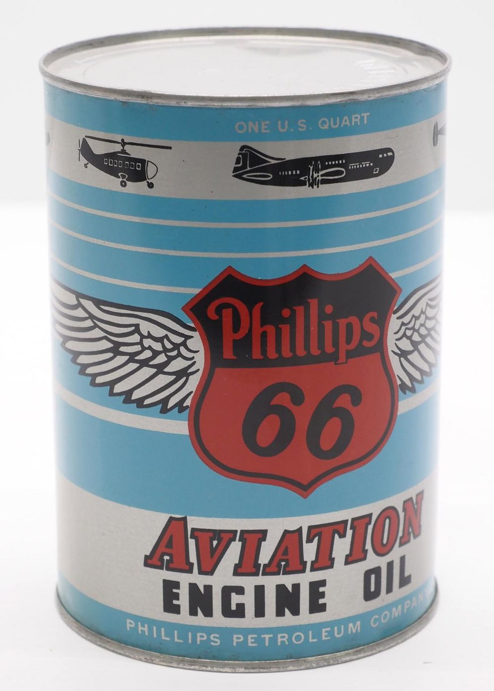 Lot 184: 1-quart Phillips 66 Aviation Engine Oil