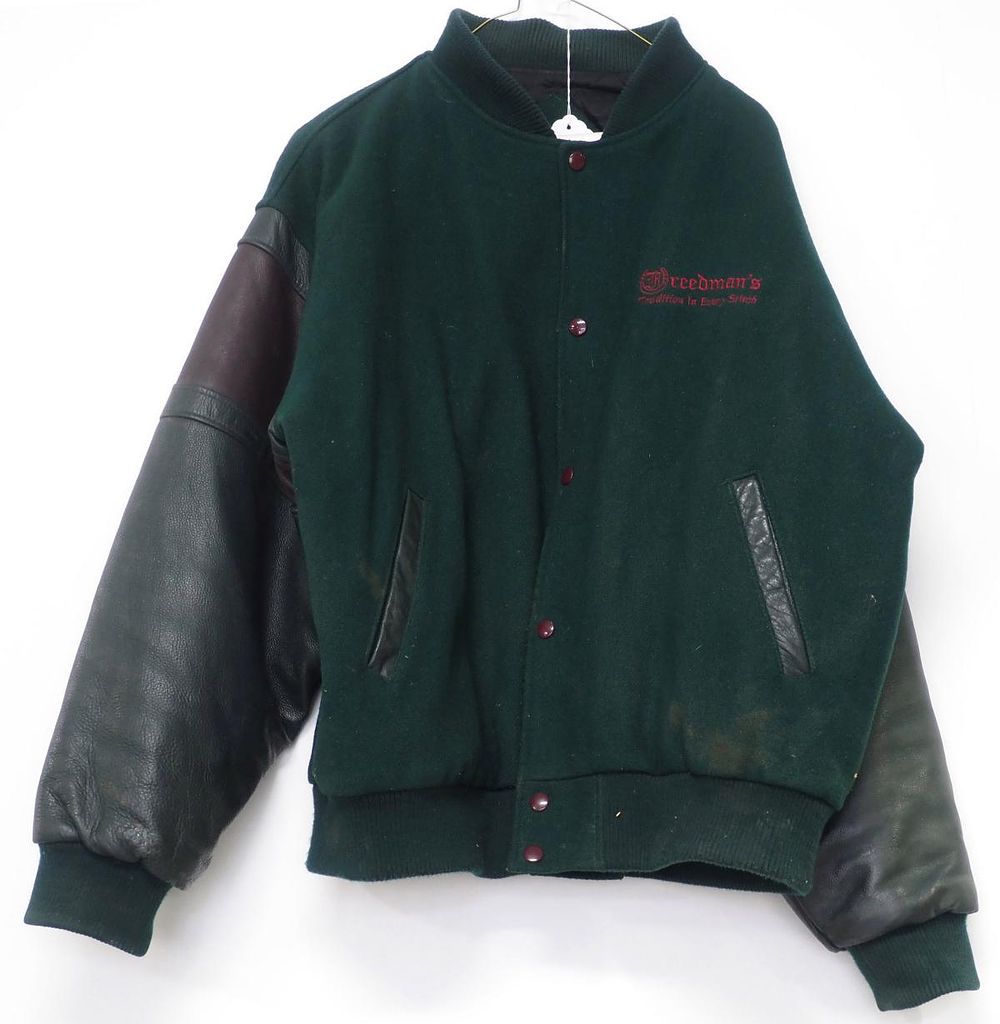 Lot 146: Creedmans size XL Varsity coat