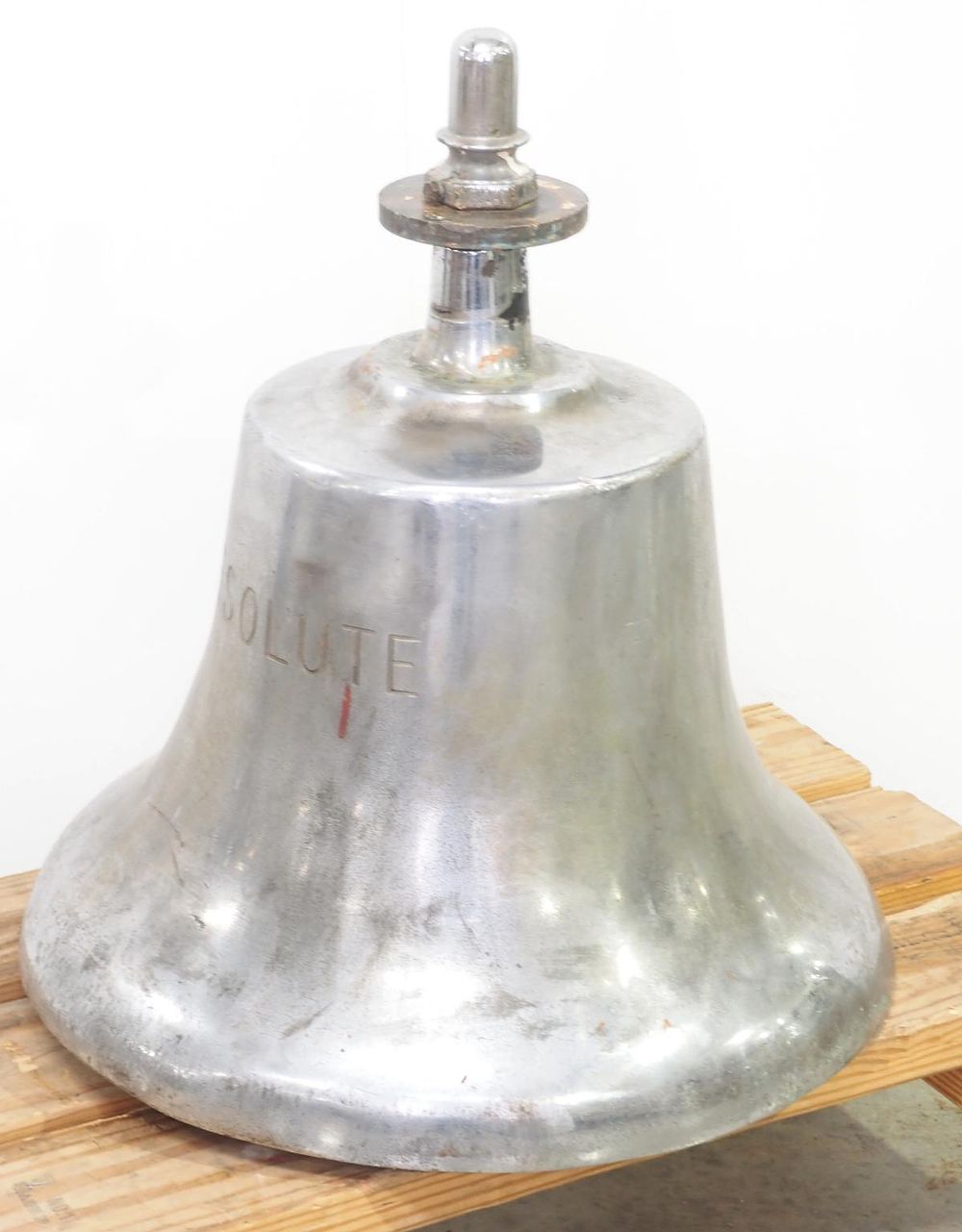 Lot 298: Nickel-plated 20"dia. Ship bell