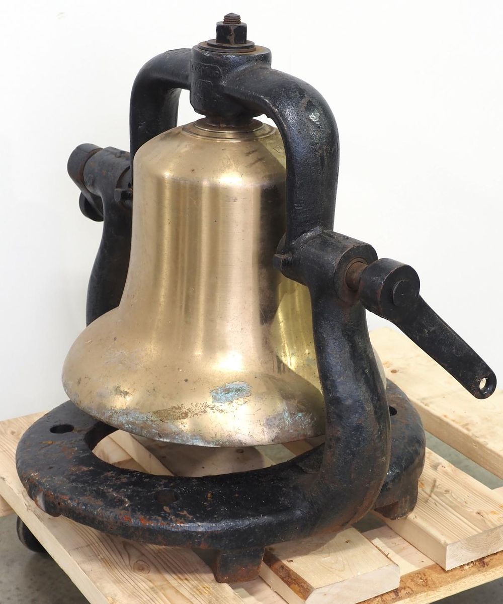 Lot 321: Brass locomotive bell