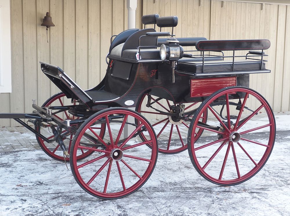 Lot 410: 6-passenger Wagonette made in Holland by J. Van de Wal