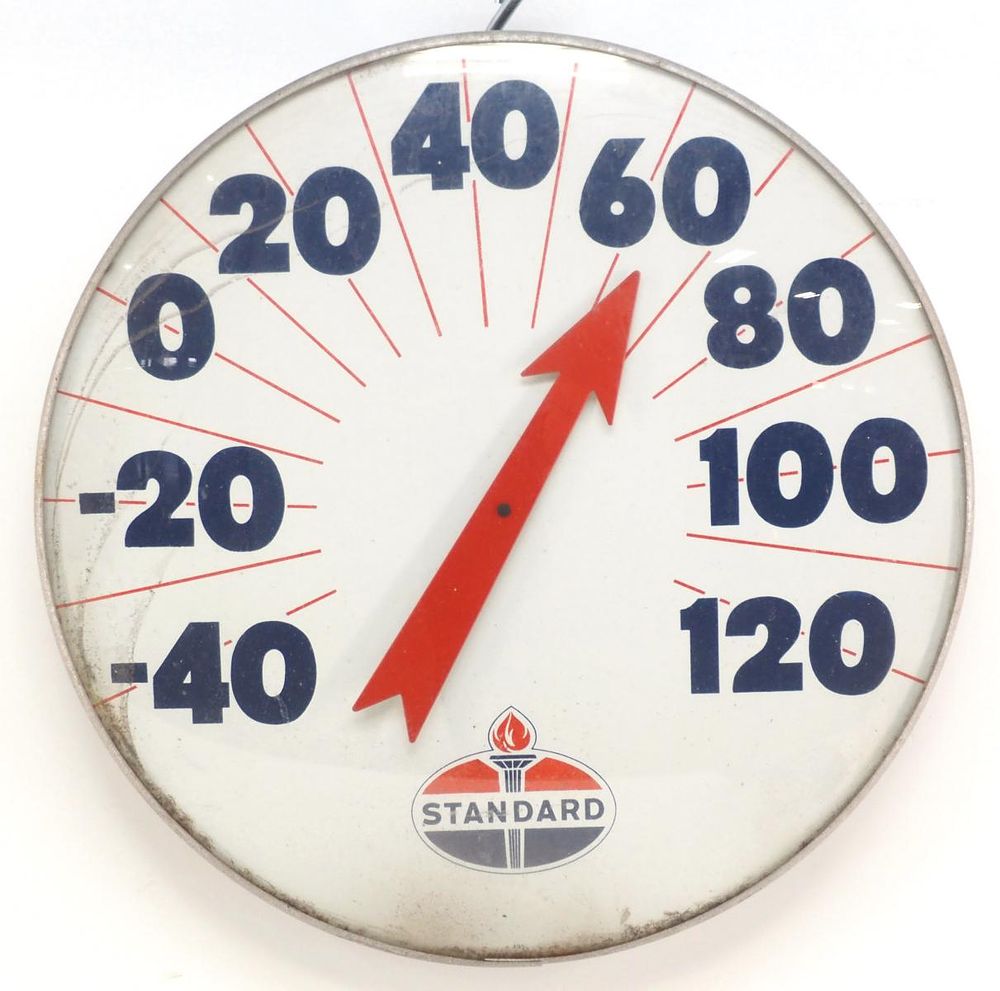 Lot 1264: Standard large thermometer, marked 495