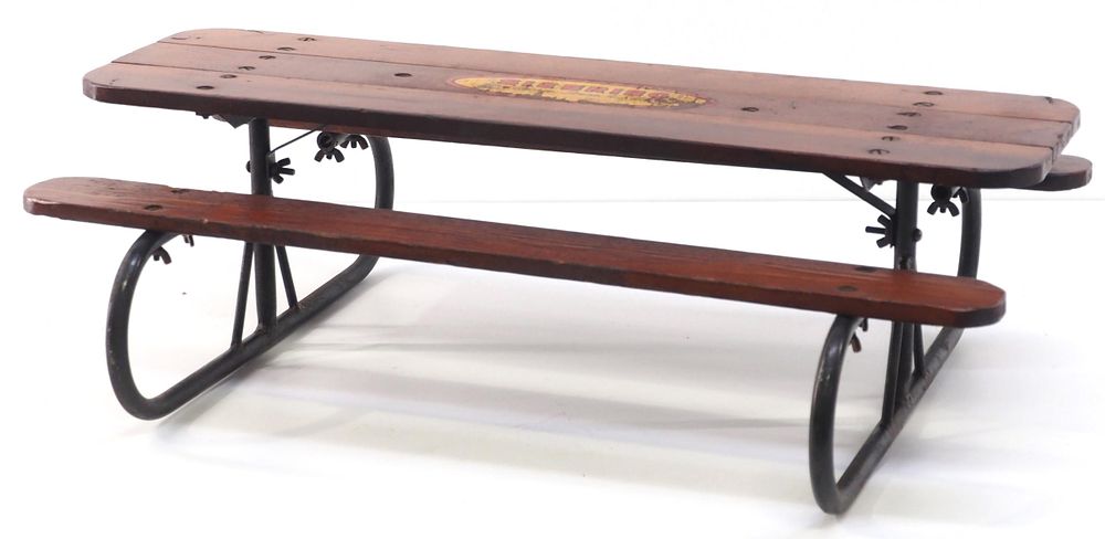 Lot 1345: Siebring picnic table