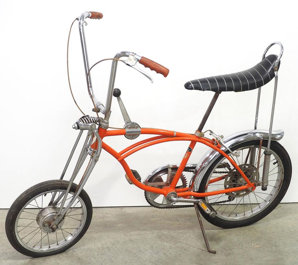 Lot 1367: Schwinn "Orange-Krate" bicycle