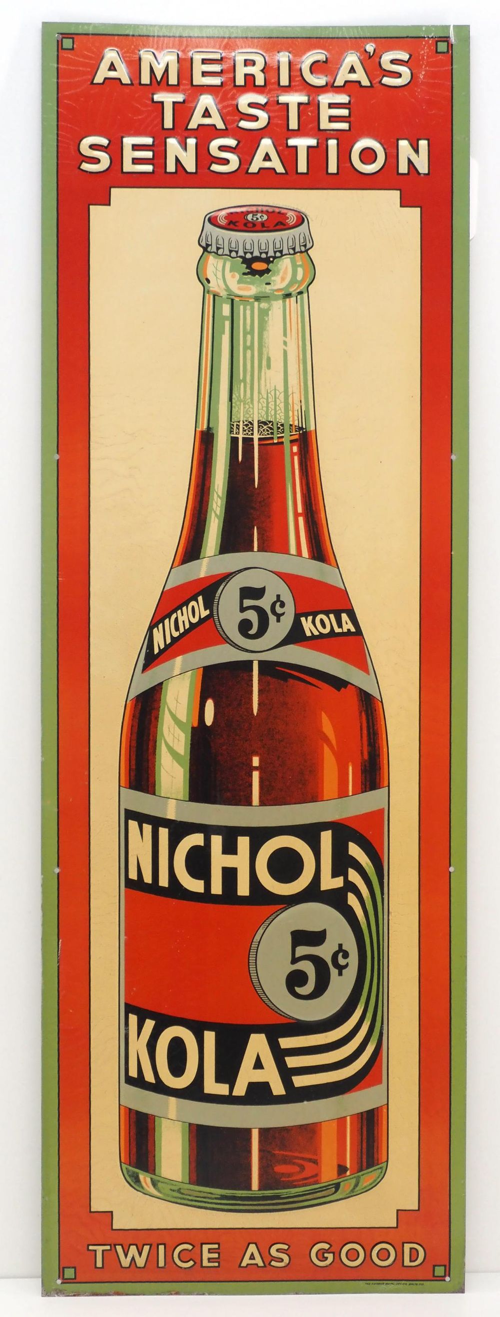 Lot 1428: Nichol Kola sign