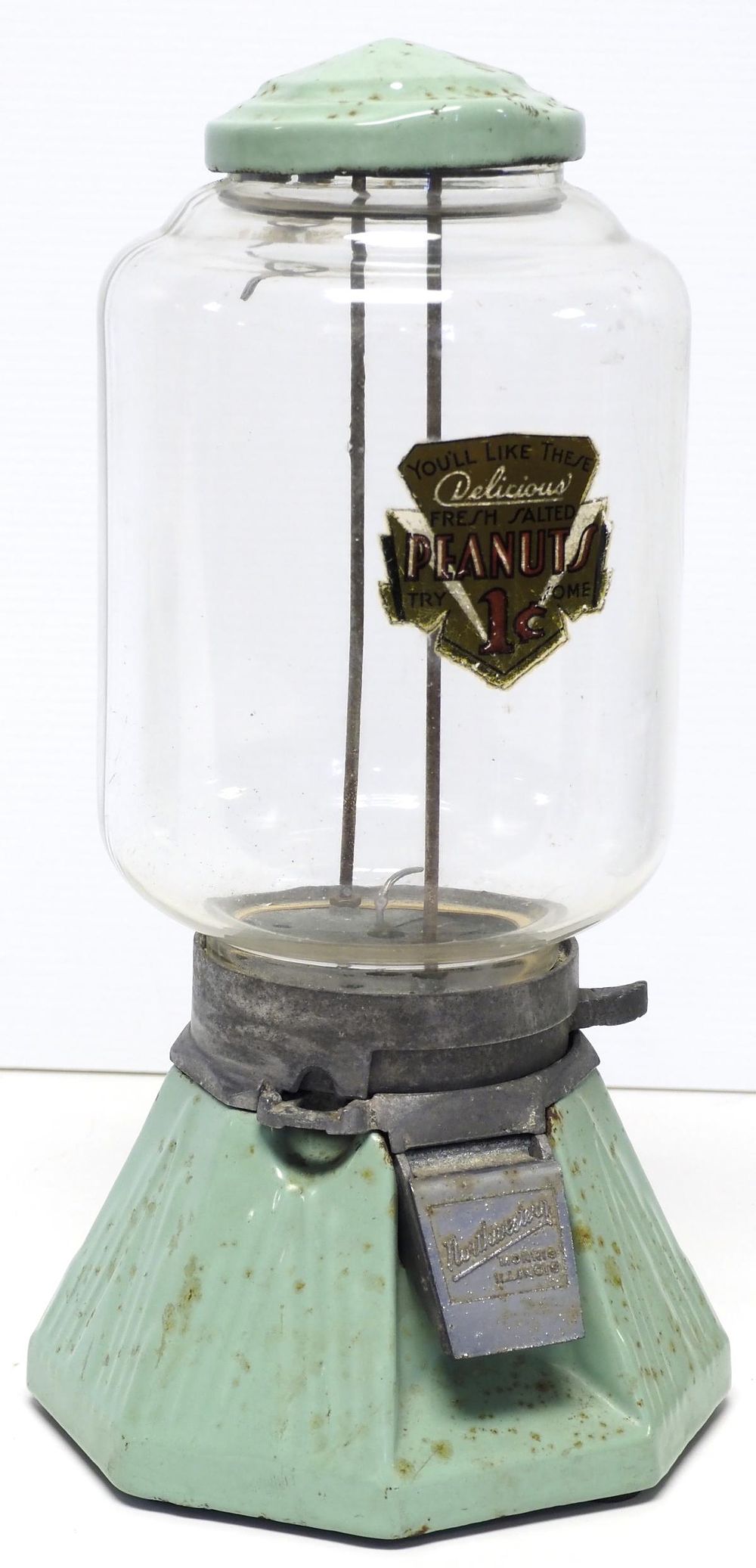 Lot 349: Northwestern 1-cent peanut vendor