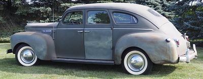 1940 Chrysler Royal car with new tires & gas tank, all original, runs well!! With title, VIN 