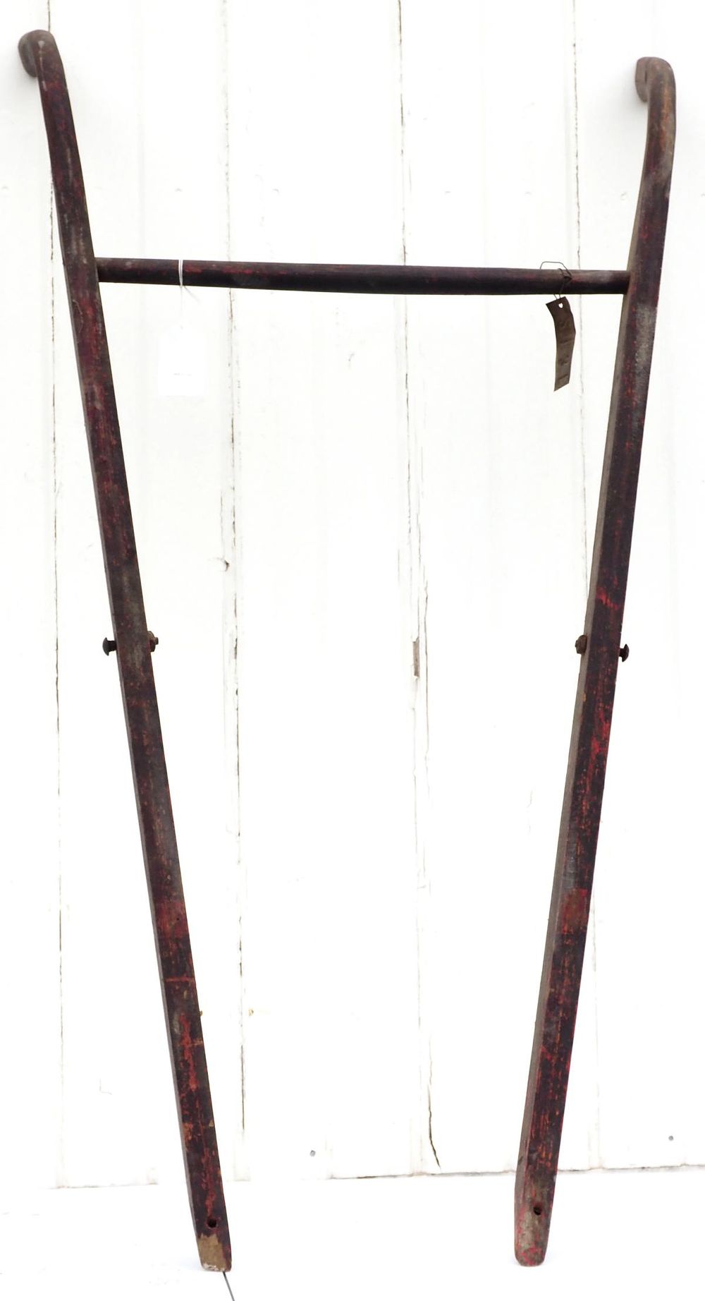 Lot 614: J.I. Case Plow Works cultivator handles