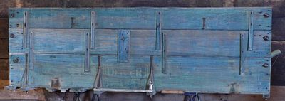 Oliver triple board box for wagon gear, 42"W x 128"L - Fair * * NOT ELIGIBLE FOR IN-HOUSE 
