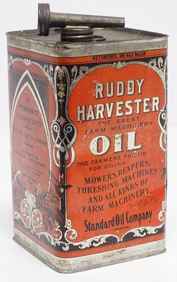 Ruddy Harvester Farm Machinery Oil. 1/2-gallon Ruddy Harvester Farm Machinery Oil by Standard 