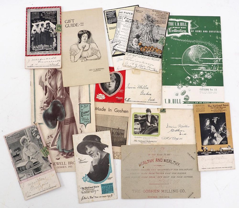 Lot 158: Early Goshen, Indiana business advertising