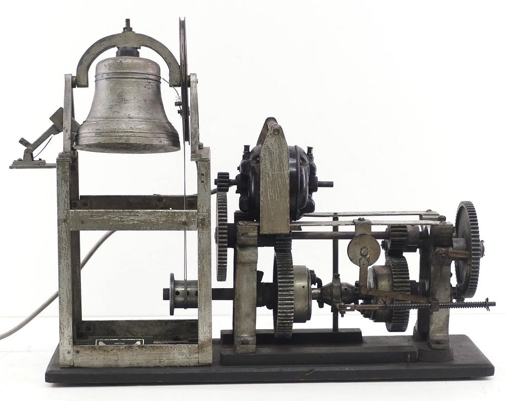 Lot 164: Electric Bell Ringing Equipment model